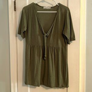 Casual empire waist top